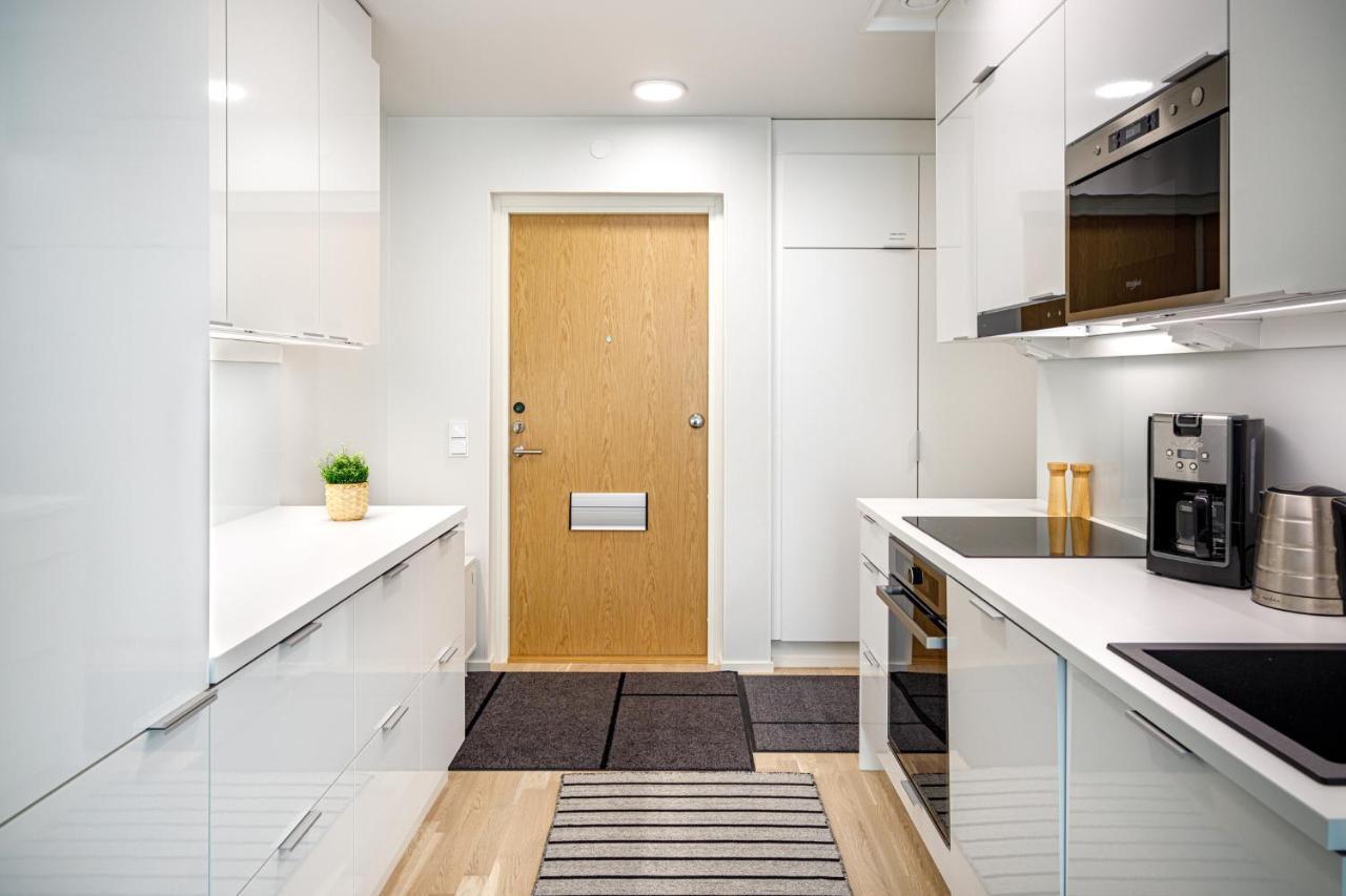 Uleabo Neat 48 M2 Two-Room Flat With Sauna เอาลู ภายนอก รูปภาพ