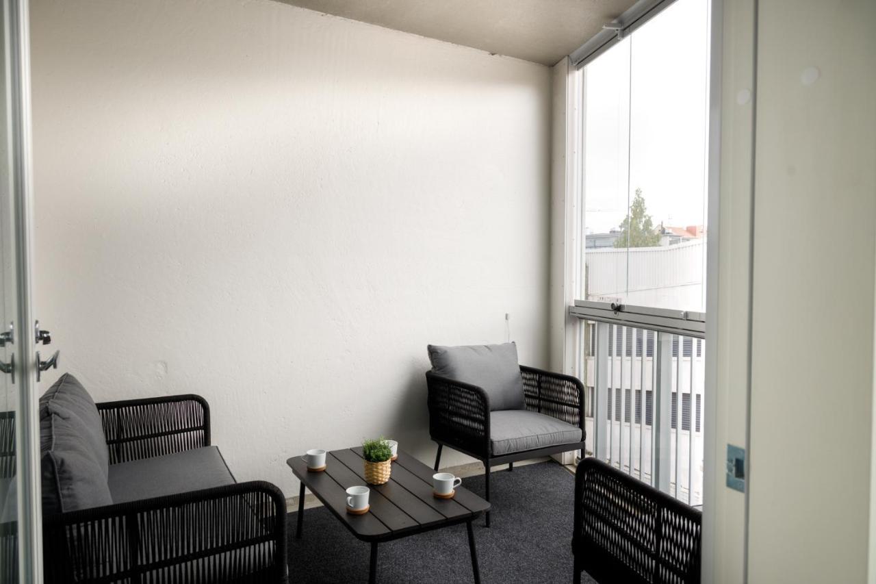 Uleabo Neat 48 M2 Two-Room Flat With Sauna เอาลู ภายนอก รูปภาพ