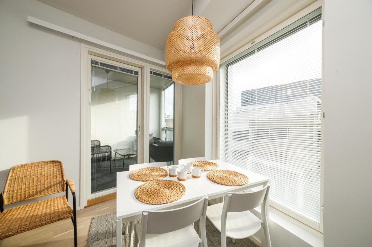 Uleabo Neat 48 M2 Two-Room Flat With Sauna เอาลู ภายนอก รูปภาพ